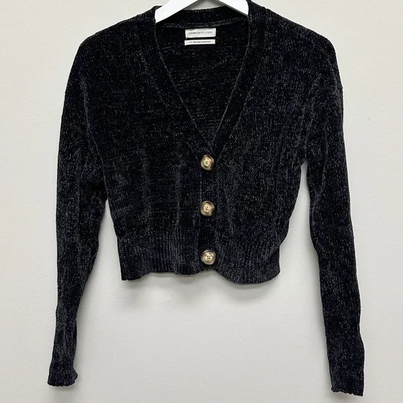 Urban Outfitters Sweaters Nwot Urban Outfitters Black Button